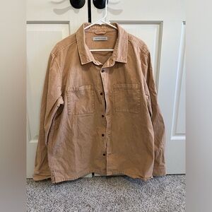 Outerknown corduroy cotton button up